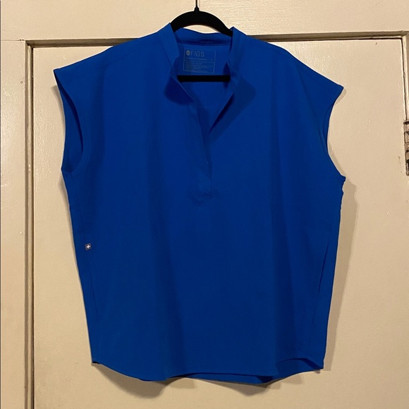 Figs Other - Figs Women's Blue Sleeveless Top